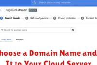 How to Choose a Domain Name and Connect It to Your Cloud Server